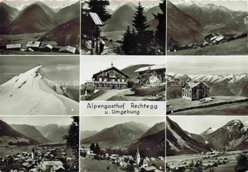AK / Ansichtskarte Neukirchen Grossvenediger Pinzgau-Pongau AT Alpengasthof Rechtegg und Umgebung