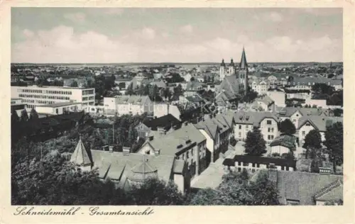 AK / Ansichtskarte SCHNEIDEMueHL  Pommern Pila al Piastow PL Panorama