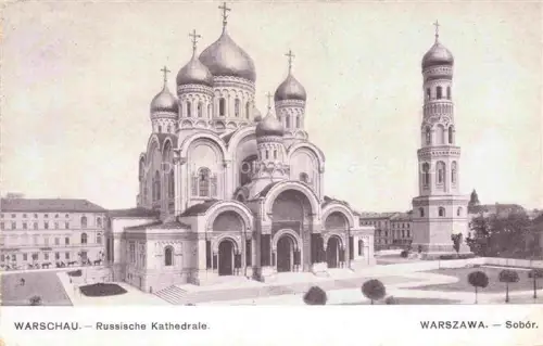 AK / Ansichtskarte Warschau WARSZAWA PL Russische Kathedrale