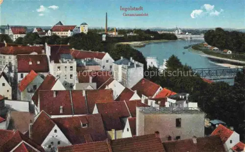AK / Ansichtskarte INGOLSTADT  CITY Panorama