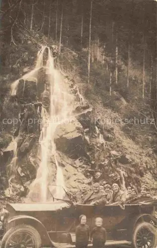 AK / Ansichtskarte Schiltach Schwarzwald BW Wasserfall im Schiltachtal