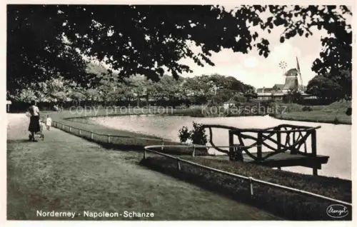 AK / Ansichtskarte NORDERNEY Nordseebad Niedersachsen Napoleon Schanze