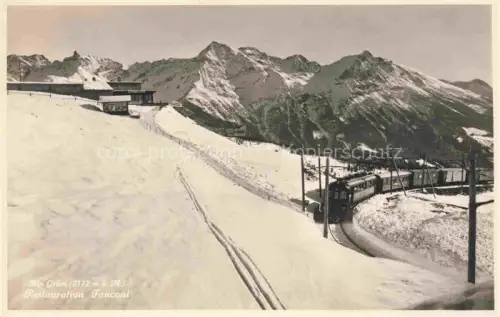 AK / Ansichtskarte Alp Gruem Bernina GR Restauration Fanconi