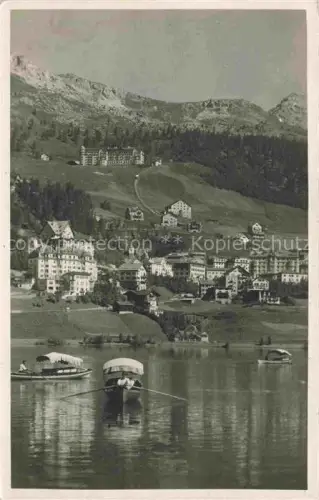 AK / Ansichtskarte St Moritz  SANKT MORITZ GR Panorama