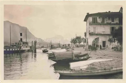 AK / Ansichtskarte Isola-dei-Pescatori Stresa Lago Maggiore IT Imbarcadero