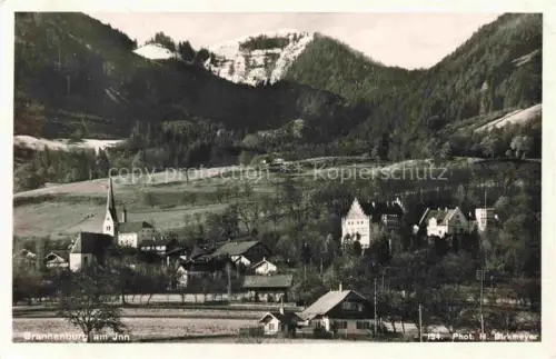 AK / Ansichtskarte Brannenburg Rosenheim Bayern Panorama