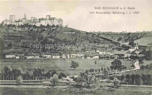 AK / Ansichtskarte Bad Neuhaus Bad Neustadt Saale Bayern mit Kaiserpfalz Salzburg