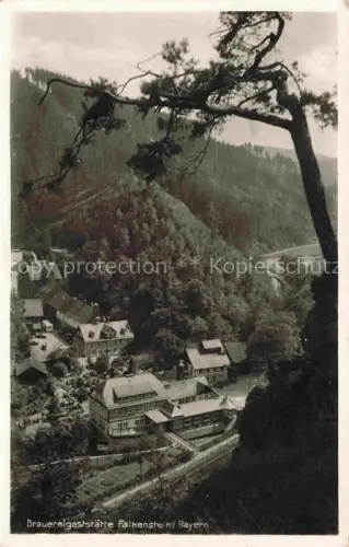 AK / Ansichtskarte Falkenstein Allgaeu Pfronten Bayern Brauereigaststaette Falkenstein