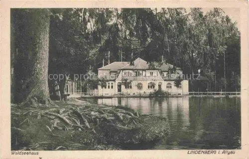 AK / Ansichtskarte Lindenberg Allgaeu Waldseehaus Gaststaetten