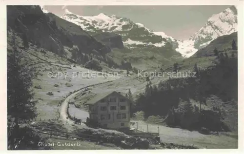 AK / Ansichtskarte Kienthal Kiental Frutigen BE Chalet Golderli