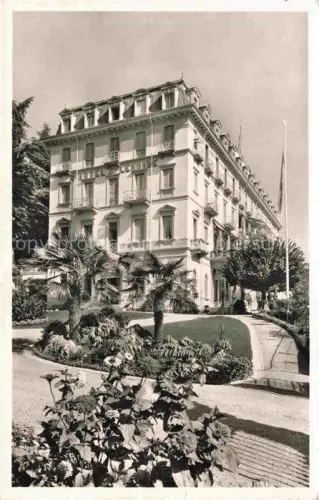 AK / Ansichtskarte LUGANO Lago di Lugano TI Hotel Splendide