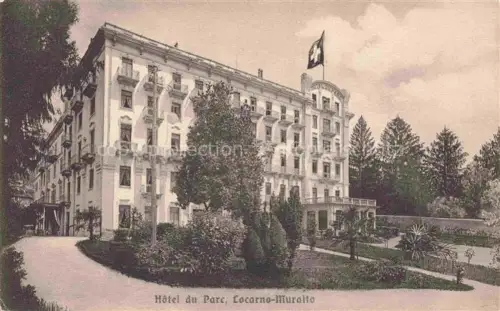 AK / Ansichtskarte Muralto Locarno Lago Maggiore TI Hotel du Parc