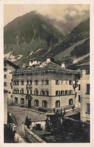 AK / Ansichtskarte Soglio Maloja GR Pension Willy