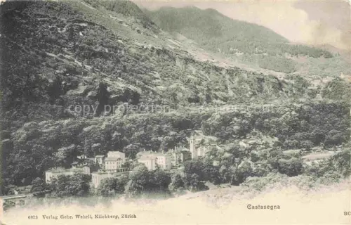 AK / Ansichtskarte Castasegna Maloja GR Panorama