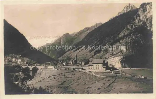 AK / Ansichtskarte Goeschenen Goeschenen UR mit Dammagletscher