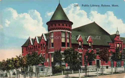 AK / Ansichtskarte Helena Montana USA Public Library