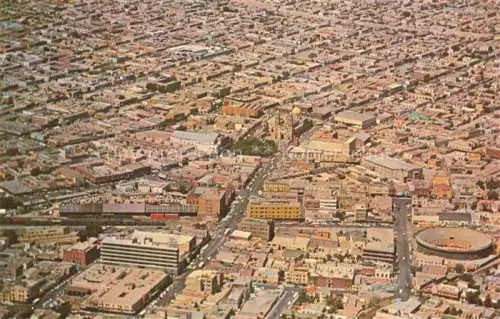AK / Ansichtskarte Ciudad Juarez Chihuahua Mexico Vista aérea