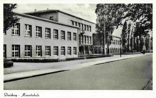 AK / Ansichtskarte DUISBURG  Ruhrort Mozartschule