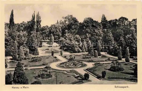AK / Ansichtskarte HANAU  Main Schlosspark