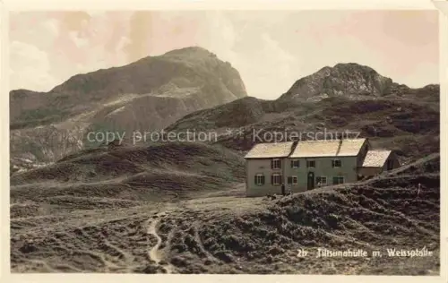 AK / Ansichtskarte Bludenz Vorarlberg AT Tilisunahuette mit Weissplate