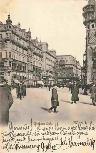AK / Ansichtskarte WIEN AT Stefansplatz