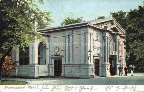 AK / Ansichtskarte Franzensbad Boehmen FRANTISKOVY LAZNE CZ Theater