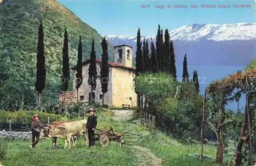 AK / Ansichtskarte Gardone Riviera di Garda Fasano Lombardia IT Chiesa San Michele