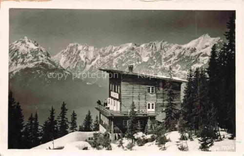 AK / Ansichtskarte Schwaz Tirol AT Berghaus Alpenpanorama