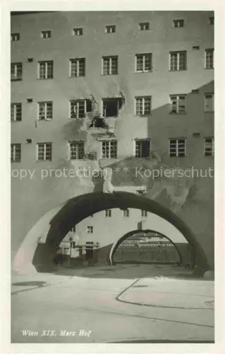 AK / Ansichtskarte WIEN AT Marx Hof