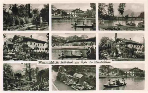 AK / Ansichtskarte Feilnbach Bad Rosenheim Bayern Teilansichten Mossmuehle am Fusse des Wendelstein