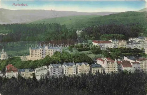 AK / Ansichtskarte Marienbad MARIANSKE LAZNE CZ Teilansicht Kurort