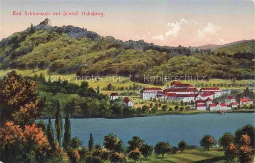 AK / Ansichtskarte Bad Schinznach AG Panorama Schloss Habsburg