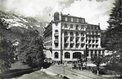 AK / Ansichtskarte Engelberg  OW Hotel Europaeischer Hof