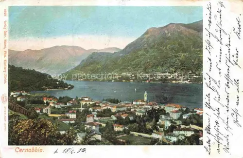 AK / Ansichtskarte Cernobbio Lago di Como Lombardia IT Panorama