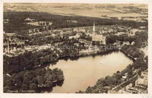 AK / Ansichtskarte CHEMNITZ Sachsen Schlossteich