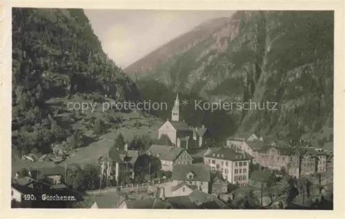 AK / Ansichtskarte Goeschenen Goeschenen UR Panorama