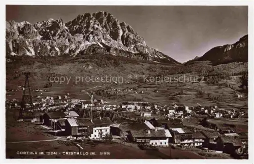 AK / Ansichtskarte Cortina d Ampezzo Veneto IT Cristallo