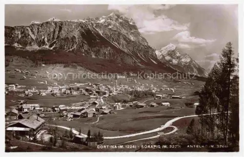 AK / Ansichtskarte Cortina d Ampezzo Veneto IT Sorapis Panorama