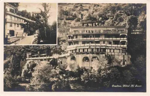 AK / Ansichtskarte Orselina Locarno TI Hotel Al Sasso