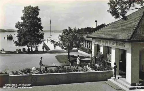 AK / Ansichtskarte Neumarkt Wallersee Salzburg AT Strandbad Winkler