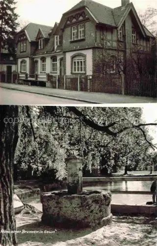 AK / Ansichtskarte Solln MueNCHEN Bayern Strasse Roemischer Brunnen 