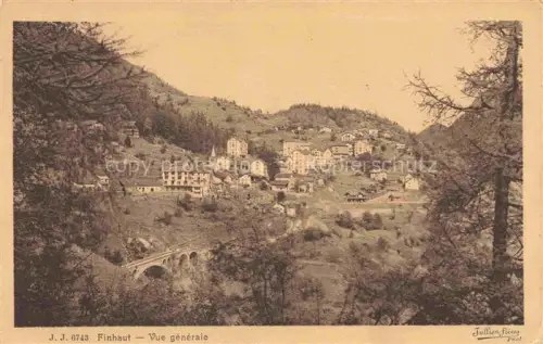 AK / Ansichtskarte Finhaut Finshauts VS Vue generale