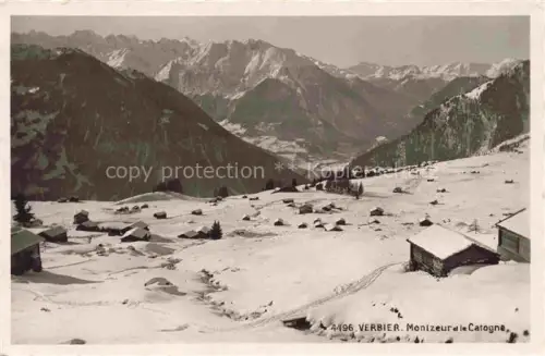 AK / Ansichtskarte Verbier Entremont VS Montzeur et le Catogna