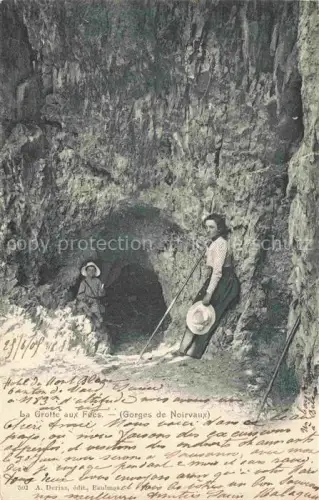 AK / Ansichtskarte Gorges de Noirvaux La Cote-aux-Fees NE La Grotte aux Fees