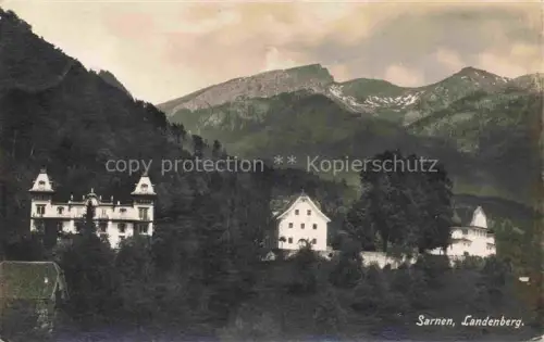 AK / Ansichtskarte Sarnen Obwalden OW Landenberg