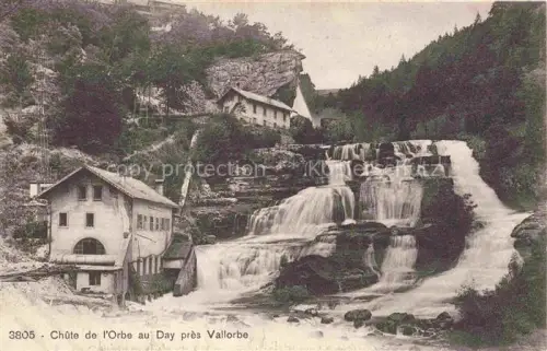 AK / Ansichtskarte Vallorbe Orbe VD Chute de l'Orbe au Day