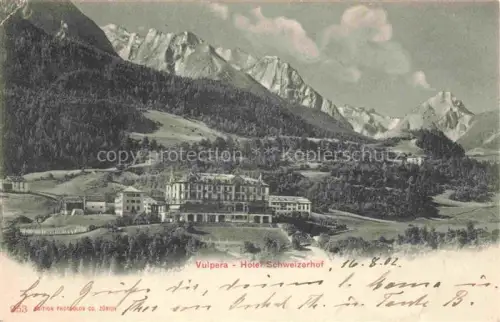 AK / Ansichtskarte Vulpera Tarasp Schuls Scuol GR Hotel Schweizerhof