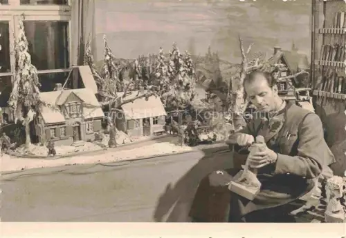 AK / Ansichtskarte Frohnau ANNABERG-BUCHHOLZ Erzgebirgskreis Sachsen Schnitzstube Frohnauer Hammer