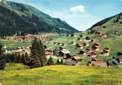 AK / Ansichtskarte Morgins Monthey VS Vue générale