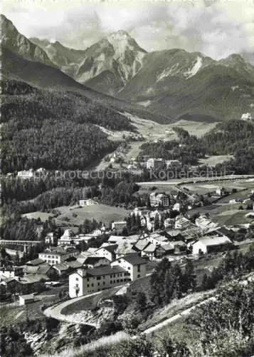 AK / Ansichtskarte Scuol Schuls GR Panorama Blick gegen Vulpera